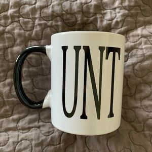 NWOT CUNT MUG White Elephant Gag Gift